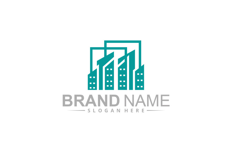 Premium real estate logo design Logo Template