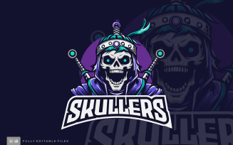 Skull Ninja Logo Templates