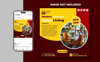 Interior Furniture Social Media Post - Suitable for Multiple Platforms - 020