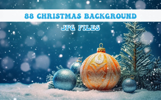 Merry Christmas and New Year Background