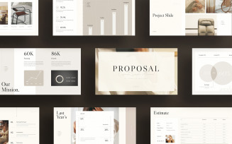 Minimal Proposal Google Slides Presentation Template