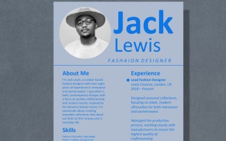 Professional Resume_CV design and mockup