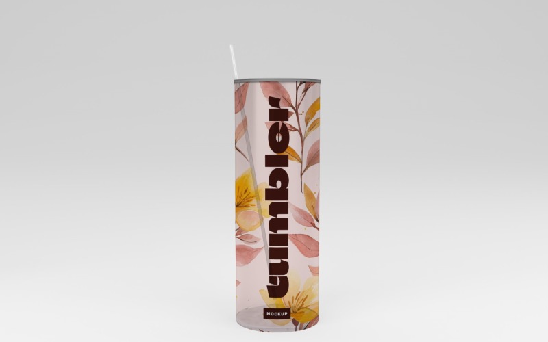 Tumbler Drinking Jar Mockup 01 Product Mockup