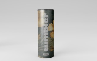 Tumbler Drinking Jar Mockup 05