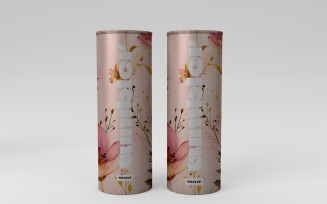 Tumbler Drinking Jar Mockup 06