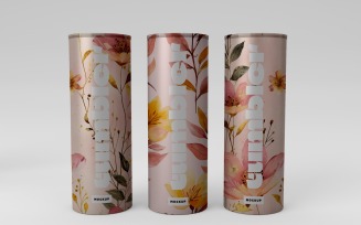 Tumbler Drinking Jar Mockup 07