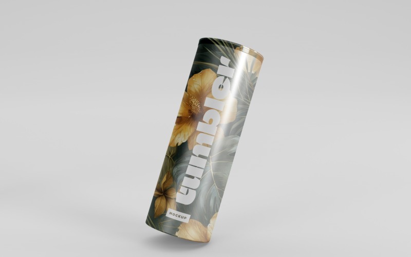 Tumbler Drinking Jar Mockup 08 Product Mockup