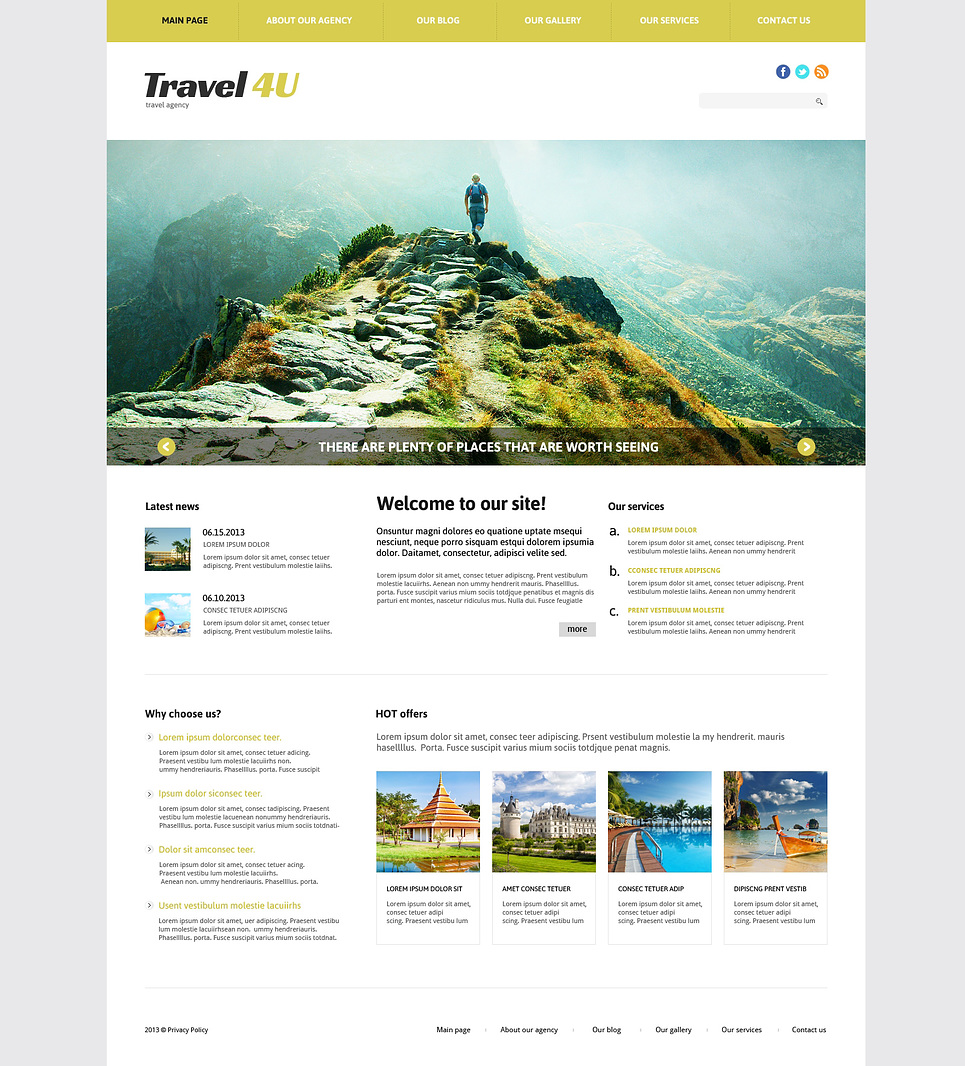 Travel bureau. Joomla шаблоны. Agence Voyage Showcase.