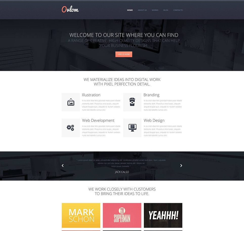 Design Studio Flash CMS Template New Screenshots BIG