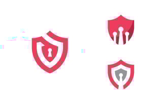 Creative Lock logo vector template 13