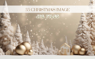 Merry Christmas and New Year concept