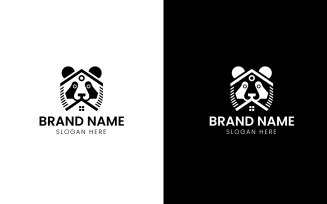 Bear Home vector logo-11-516