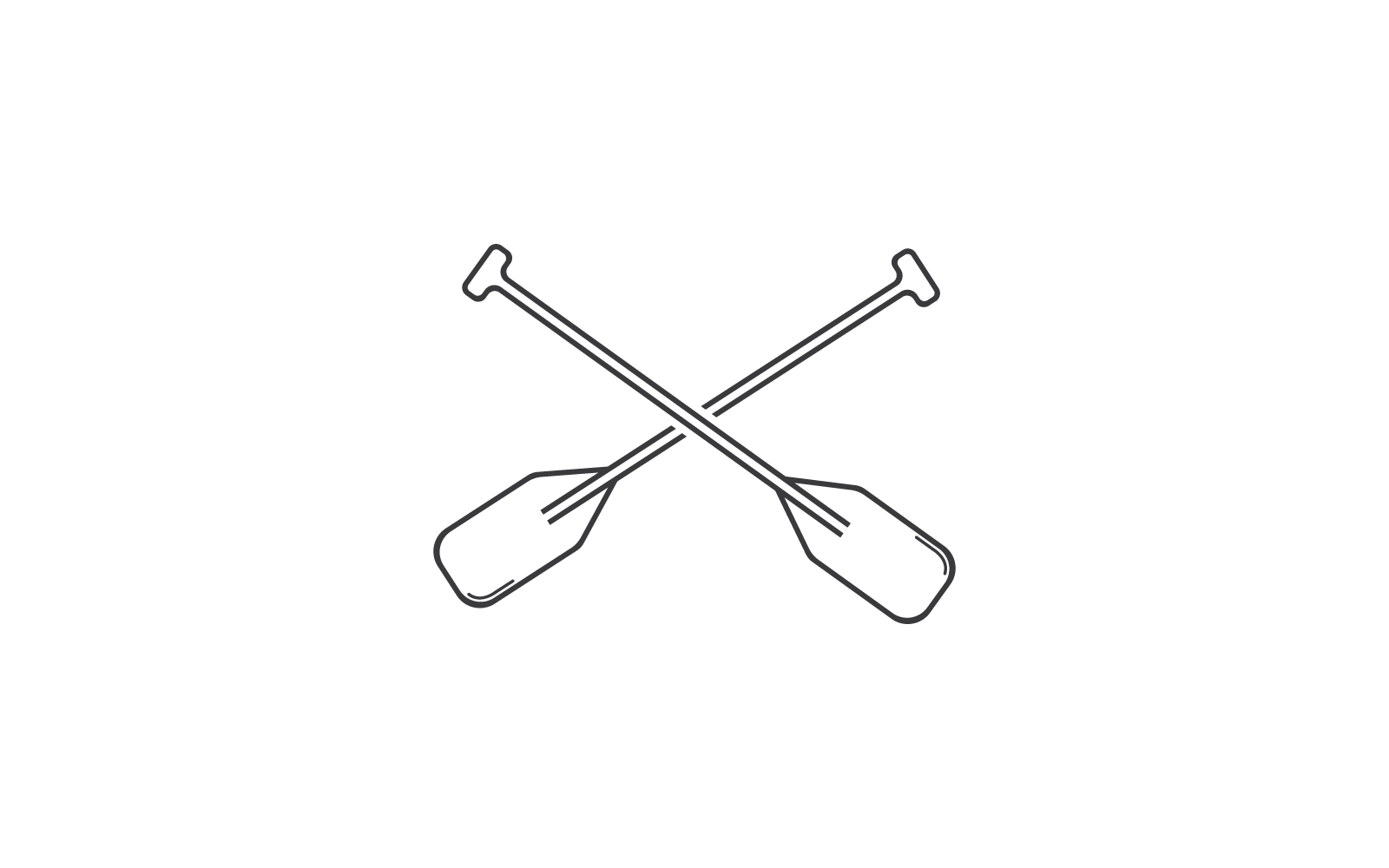 Canoe design icon illustration vector