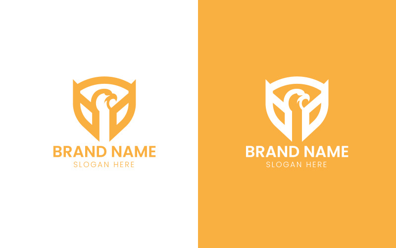 Eagle shield security logo-11-520 Logo Template