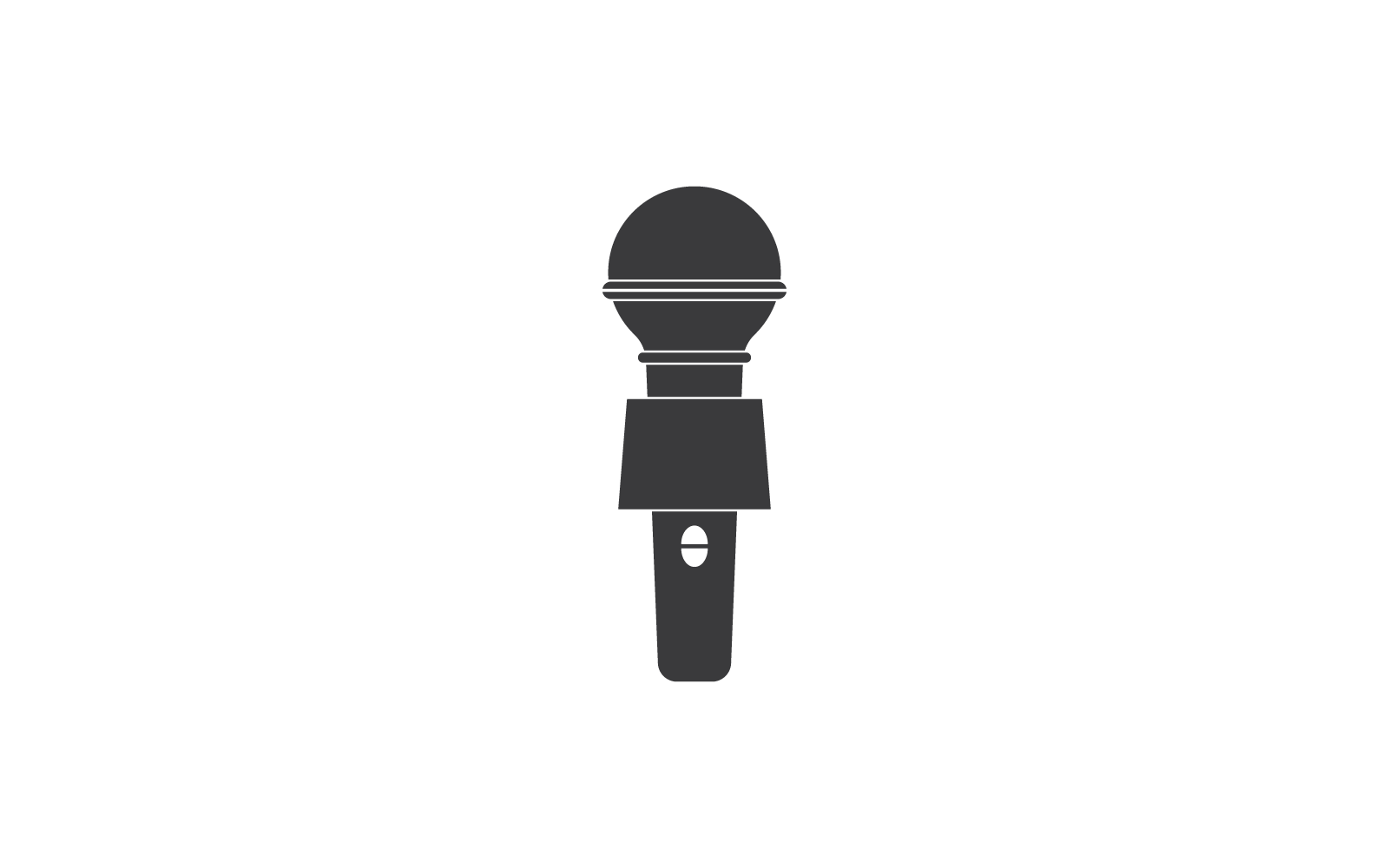 Microphone design icon vector illustration