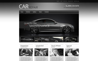 Car Retro Elegance WordPress Theme
