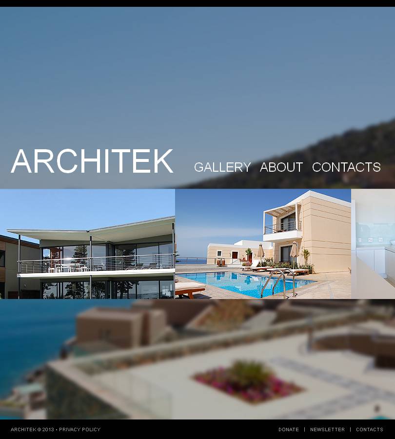 Construction Company Facebook HTML CMS Template - screenshot