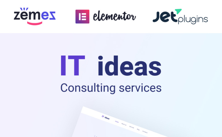 IT Consulting WPML ready WordPress Template Big Screenshot IT Consulting WordPress Theme New Screenshots BIG