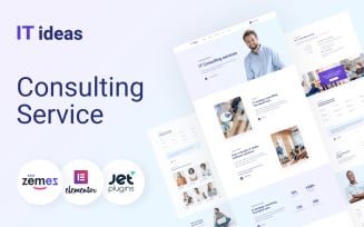 IT Ideas - Advanced And Proactive It Consulting Elementor WordPress Theme