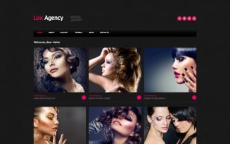 Model Agency Responsive Joomla Template