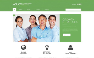 Solutions for Business WordPress Theme