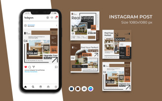 Real Estate Instagram Post Template 21