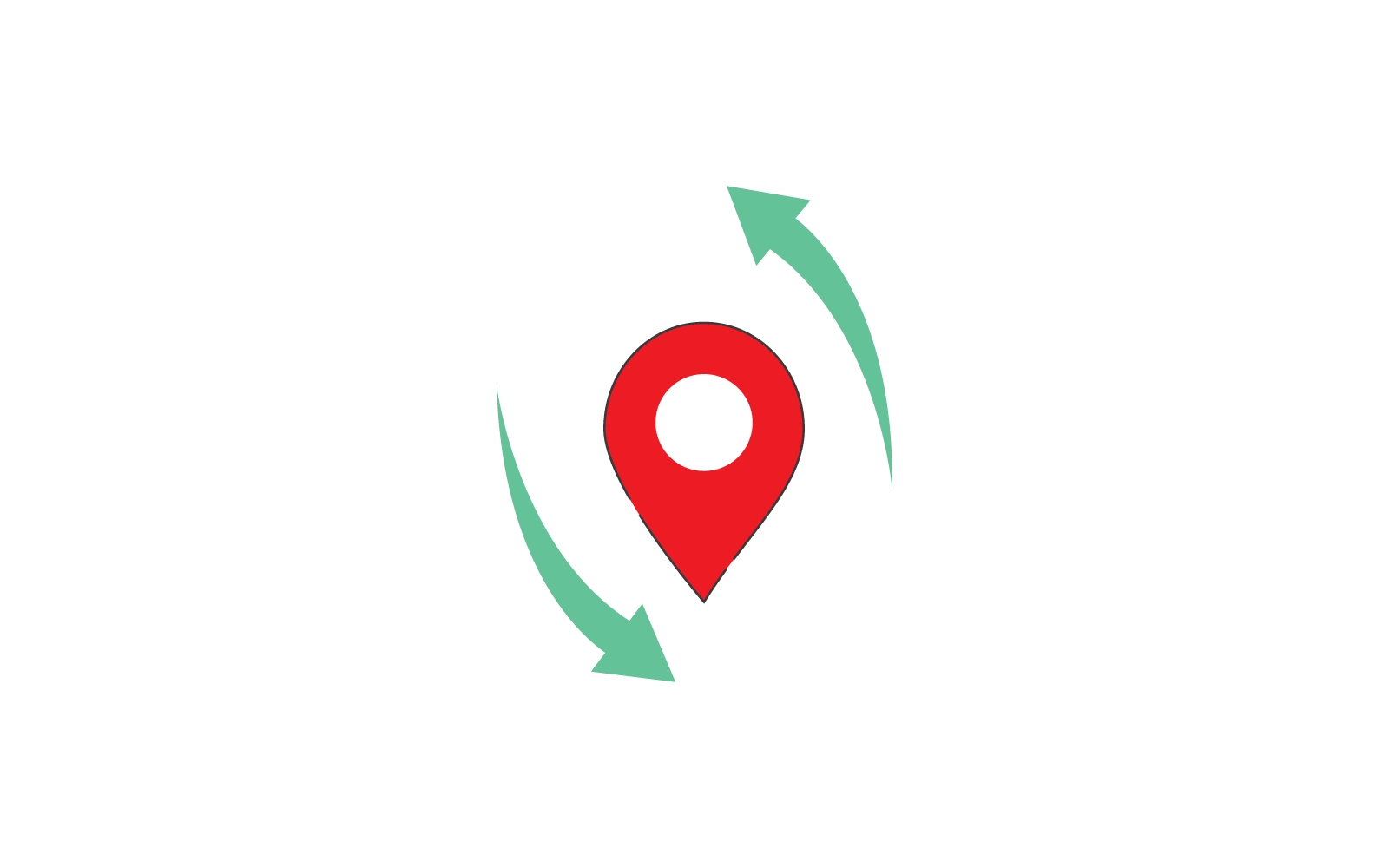 Location design illustration icon template