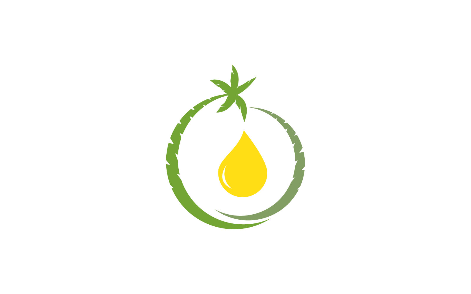 Oil palm design icon illustration vector