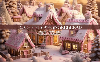 Christmas and New Year Gingerbread Cookies