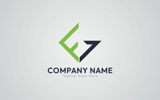Letter FG Logo Design Template