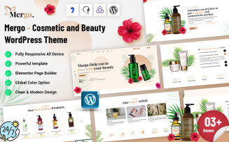 Mergo - Cosmetic & Beauty WordPress Theme