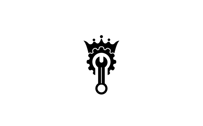 King hardware logo design Logo Template