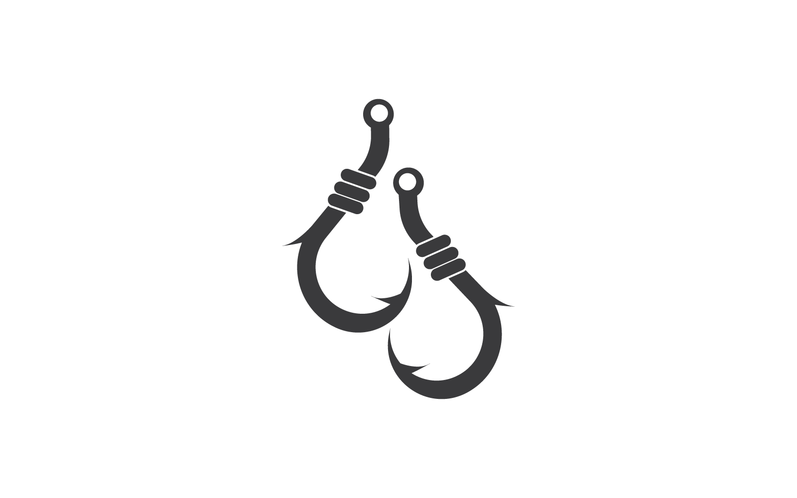 Lure design icon illustration vector