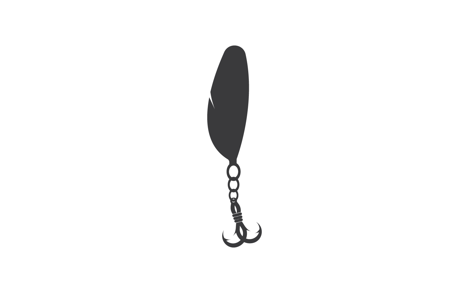 Lure design icon vector template