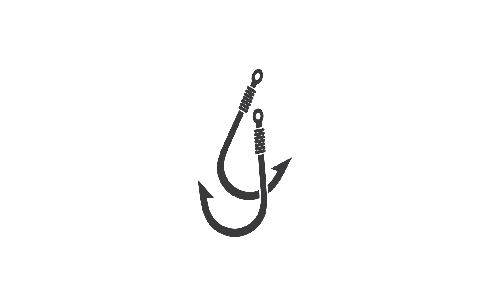 Lure plat ontwerp illustratie vector sjabloon
