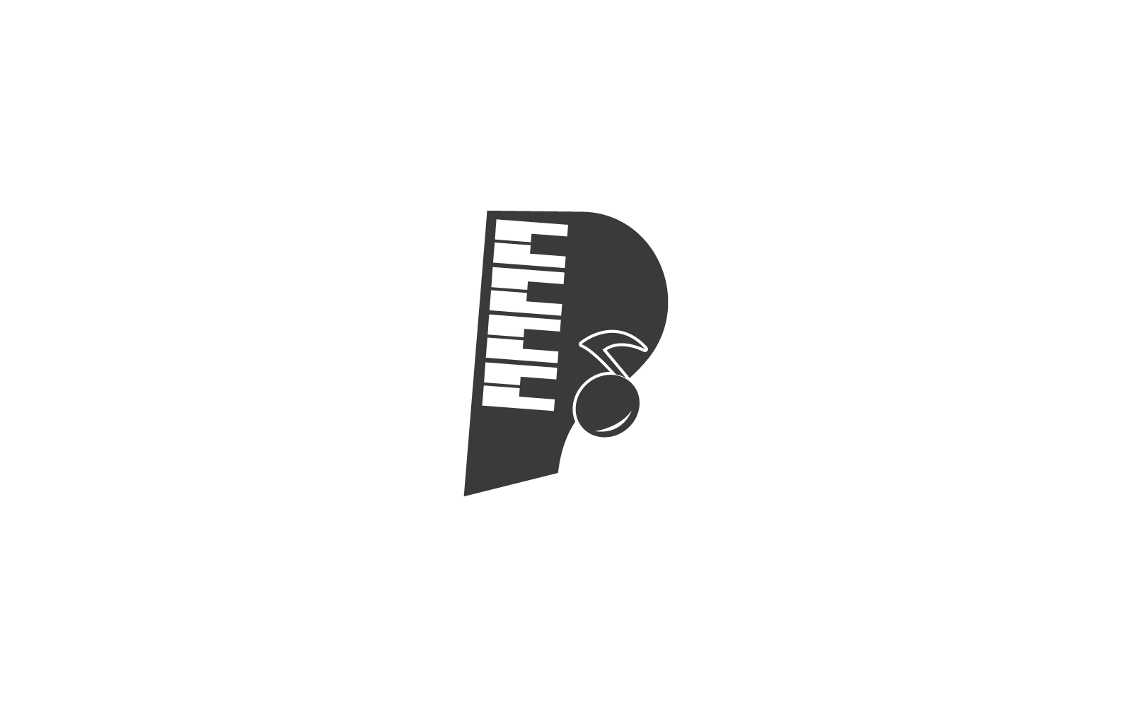 Piano illustration icon vector design
