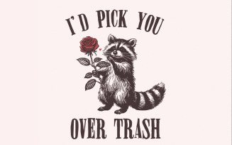 Funny Raccoon Valentines PNG, Sarcastic Valentines, Trash Panda png, Cute Raccoon Shirts, Anti