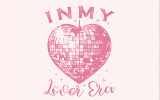 In My Lover Era Png, Retro Valentines Png, Self Love png, Trendy Vday Png, Love Png, Heart Candy