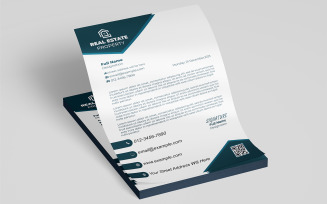 Elegant & Modern Letterhead Template for Professional Use