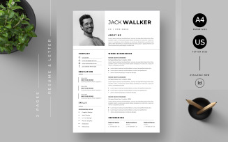 Modern Resume & Cover Letter Template__