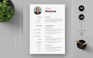 Modern Resume & Cover Letter Template