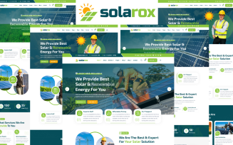 Solarox - Solar And Renewable Energy HTML5 Template