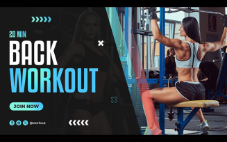 Workout YouTube Thumbnail