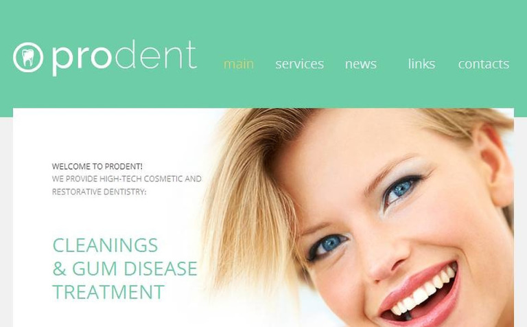Dentistry Premium Facebook HTML CMS Theme Big Screenshot Dentistry Facebook HTML CMS Template New Screenshots BIG