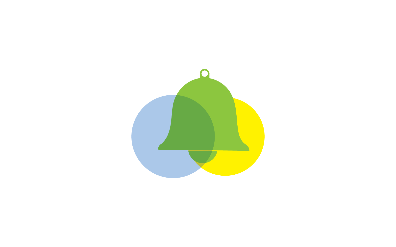 Bell design illustration logo vector template