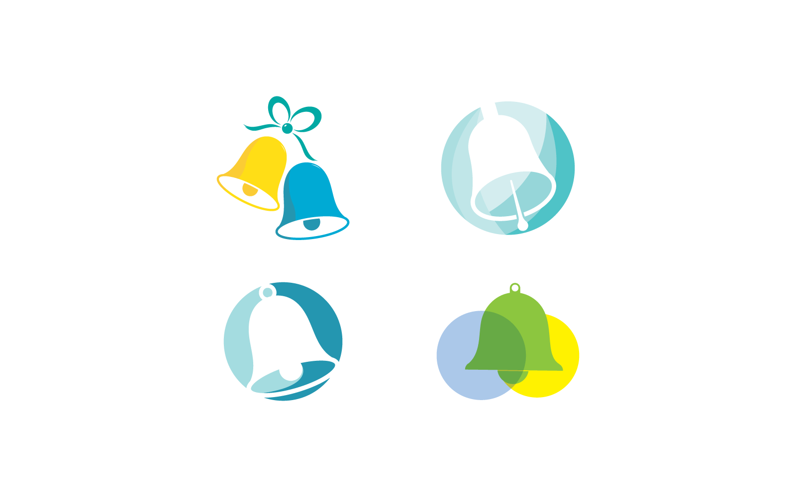 Bell-ontwerp illustratie vector icoon