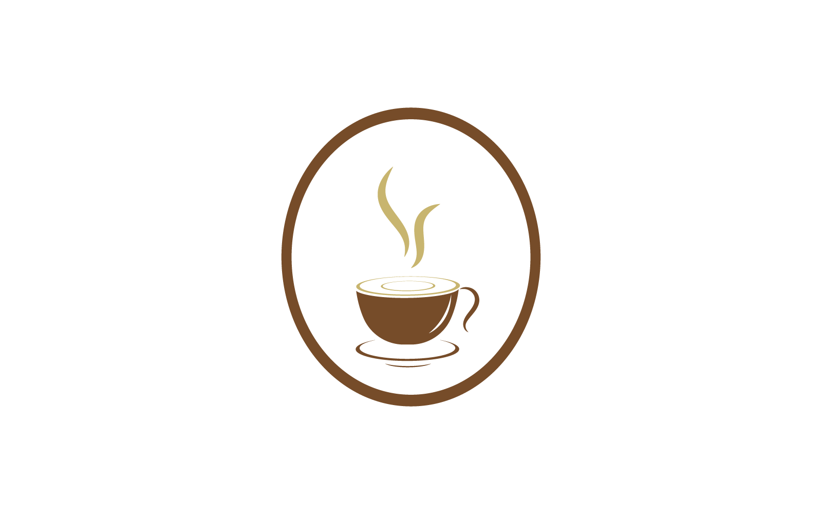 Coffee design logo vector illustration template