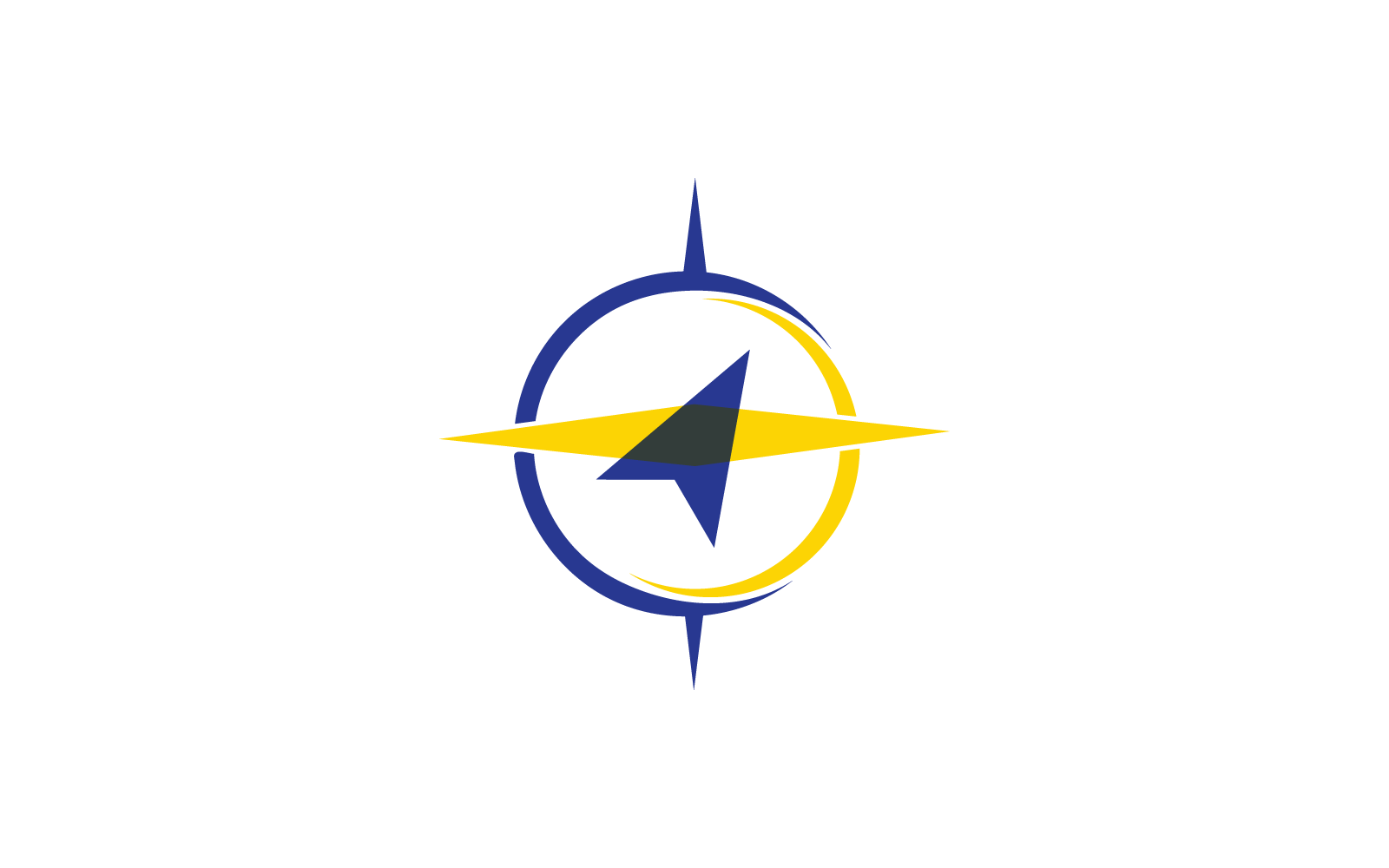 Compass logo design illustration vector template