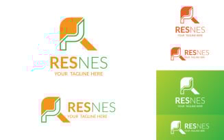 Creative R Letter Logo Template V2