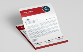 Professional Letterhead Template | Business Stationery Design